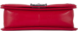 Medium Red Quilted Le Boy