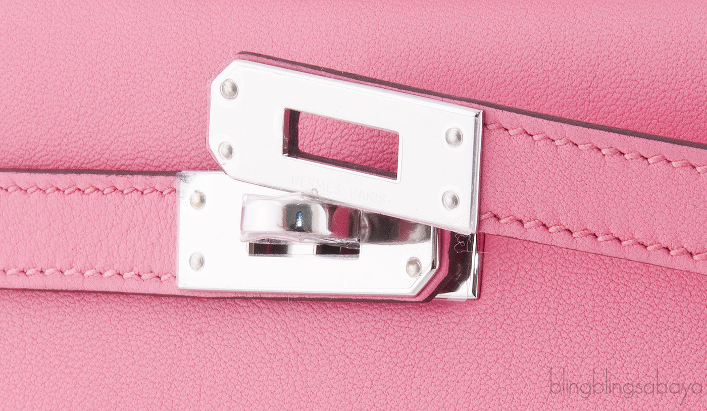 Kelly Pochette Swift Rose Azalee