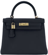 Kelly 28 Black Togo GHW