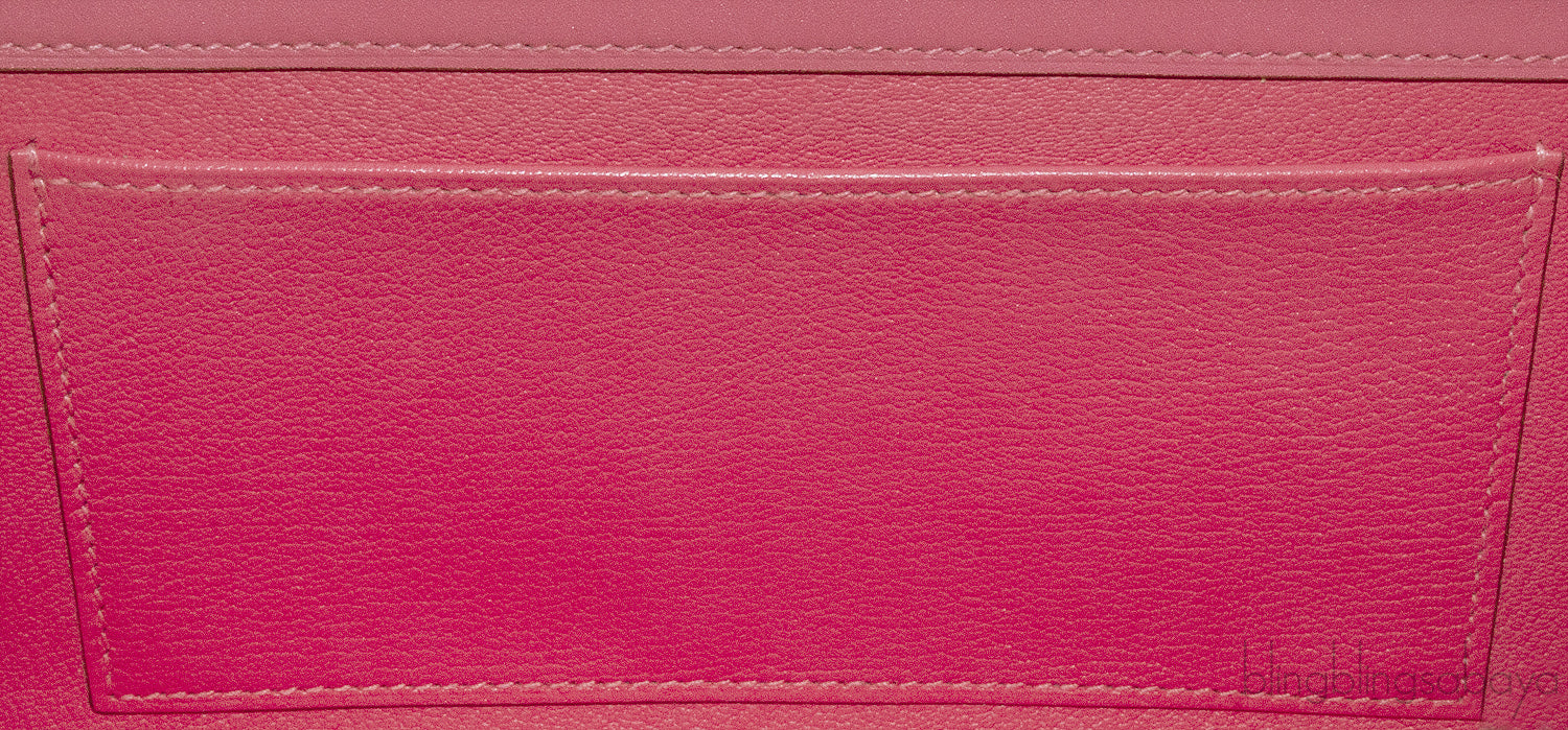 Medor Rose Lipstick Pink Clutch