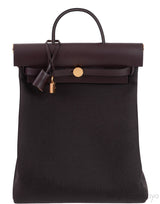 Herbag A Dos Zip Military Toile Retourne Backpack