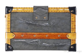 Louis Vuitton Grey Printed Petite Malle GHW