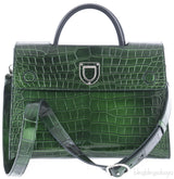 Diorever Bi-Color Crocodile Medium Bag*