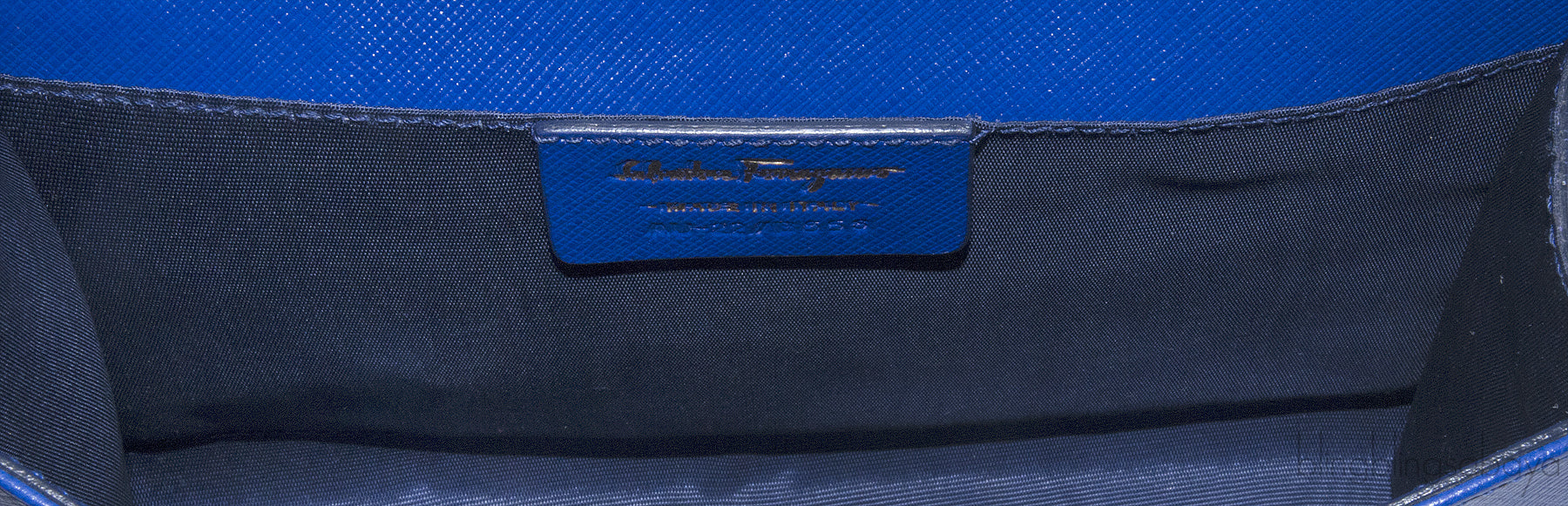 Blue Ginny Mini Leather Shoulder Bag