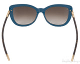 Charlotte Monogram Blue Sunglasses