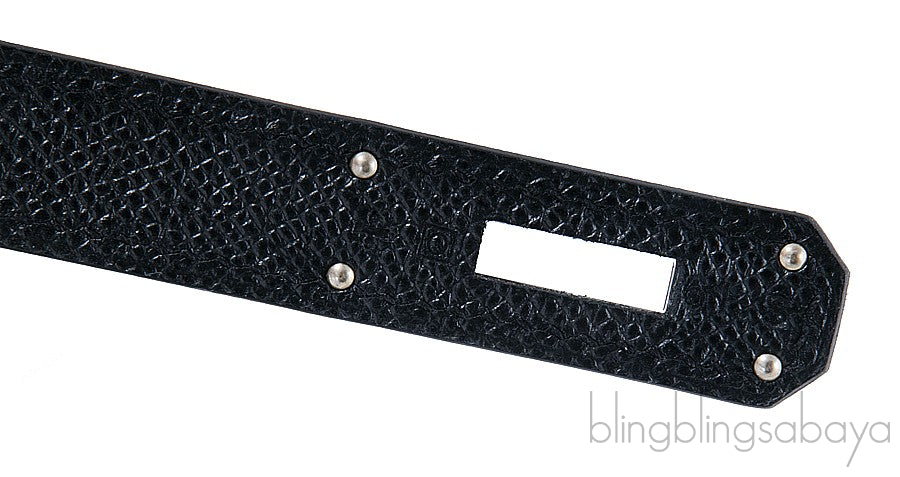 Kelly 32 Black Sellier Epsom