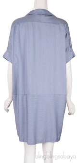 Grey Stripes Sleepwear Top