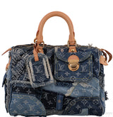 Denim Patchwork Speedy 30