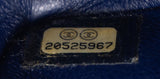 Chanel Velvet blue Mini Flap Bag