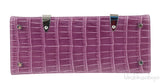 Saigon PM Purple Crocodile Bag