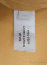 Gold Silk Dress