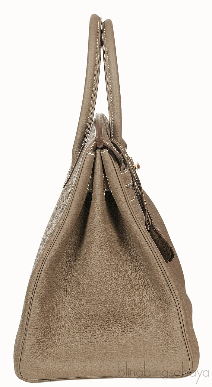 Birkin 35 Etoupe Togo GHW