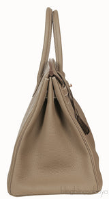 Birkin 35 Etoupe Togo GHW