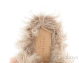 Gucci Orange Wool Princetown Slide
