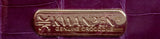 Signature Amethyst Crocodile Bag