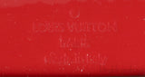 Louise Red Patent Clutch