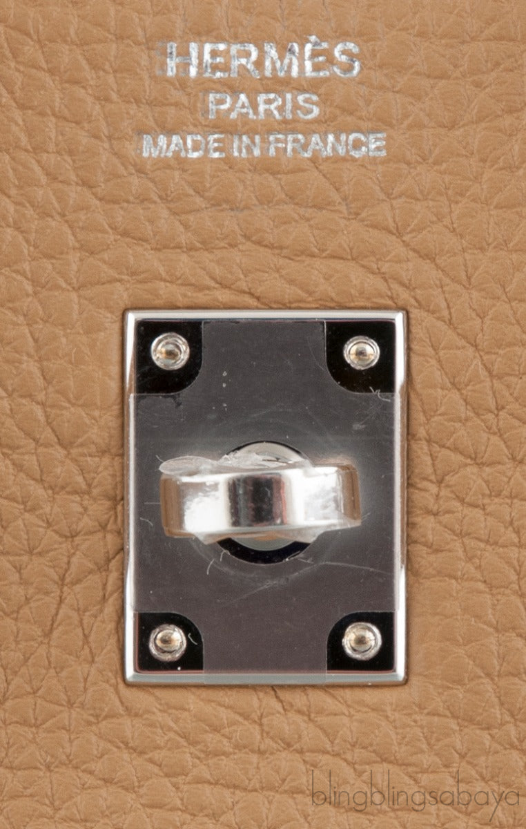 Birkin 25 Veau Togo Biscuit PHW