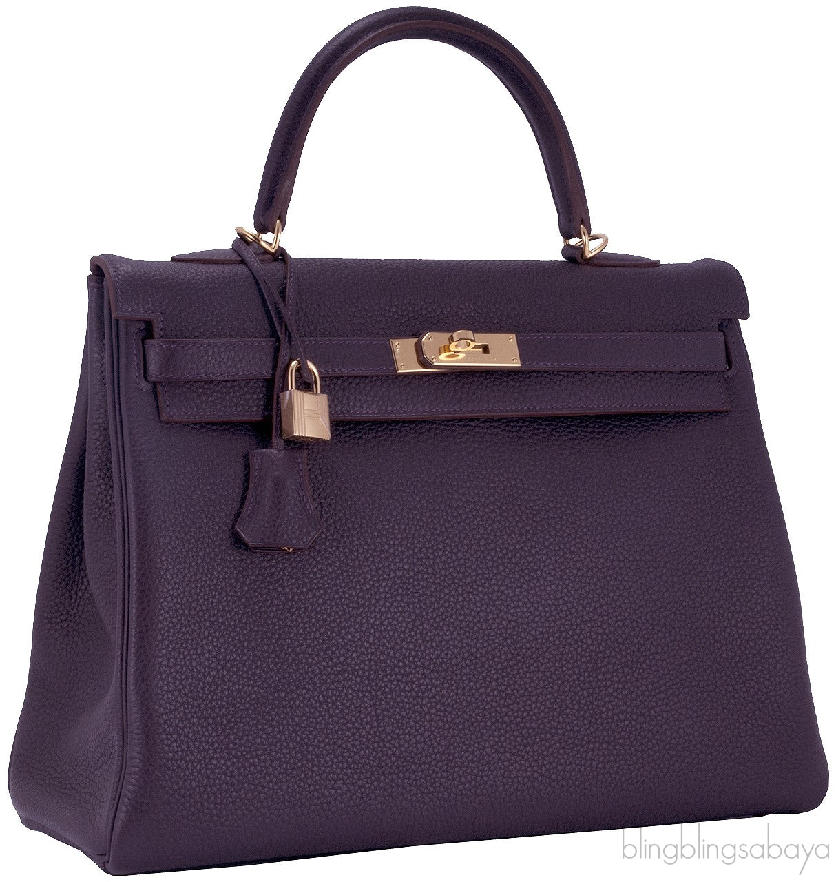 Kelly 35 Raisin Togo Retourne GHW