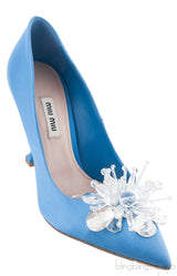 Mary Jane Crystal Bead Heels
