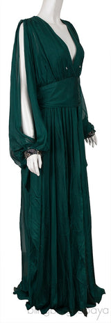 Emerald Green Maxi Dress