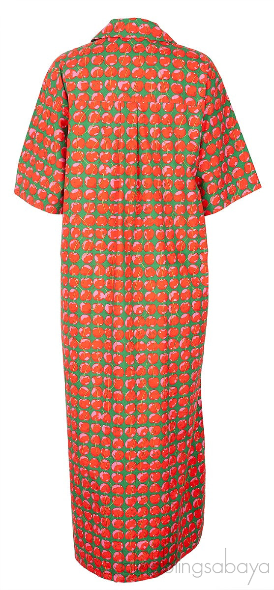 Printed Cotton-blend Poplin Shirt Dress