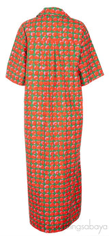 Printed Cotton-blend Poplin Shirt Dress
