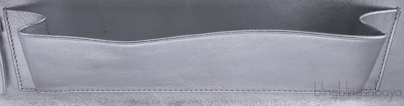 Silver Saint Honore Clutch