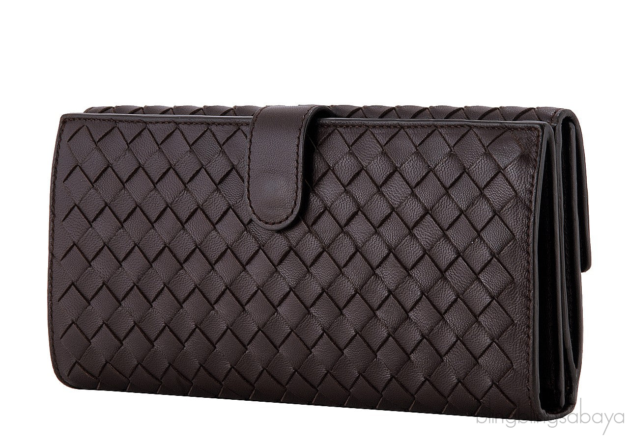 Intrecciato Continental Wallet