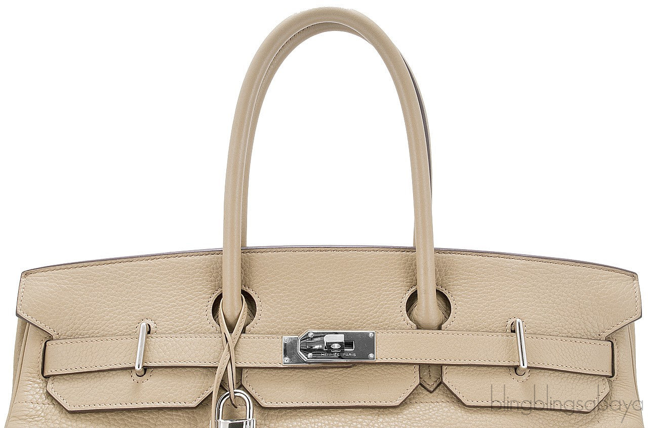 Shoulder Birkin 42 Tabac Camel