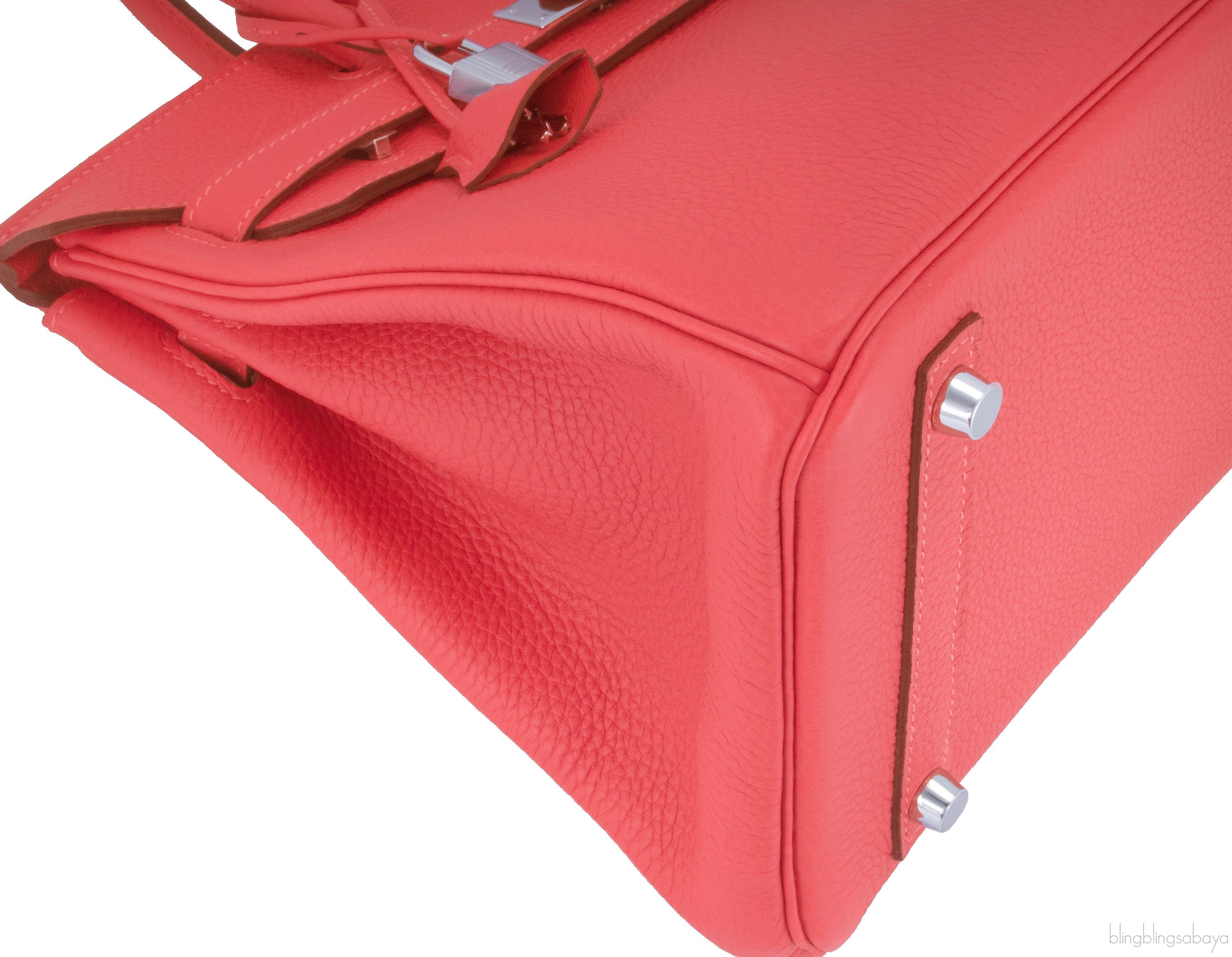 Birkin 30 Togo Rouge Pivoine PHW