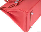 Birkin 30 Togo Rouge Pivoine PHW