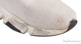 White Speed Stretch-knit High Top Kids Sneakers