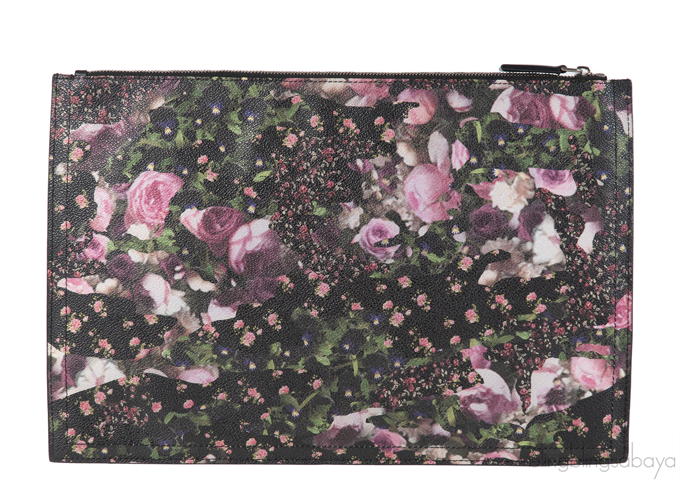 Givenchy Floral Print Large Clutch