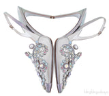 Veneziana Strass PVC Slingback