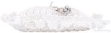 White Crochete Raffia Bag