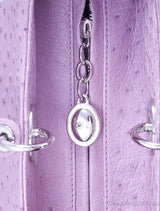 Lady Dior Lilac Ostrich
