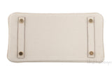 Birkin 25 Boreal Nata Ostrich GHW