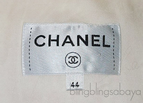 Chanel Pink & White Tweed Belted Dress