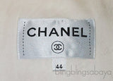 Chanel Pink & White Tweed Belted Dress