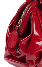 Valentino Garavani Red Patent Top Handle Bag