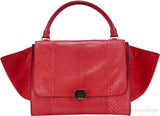 Trapeze Luggage Python Red