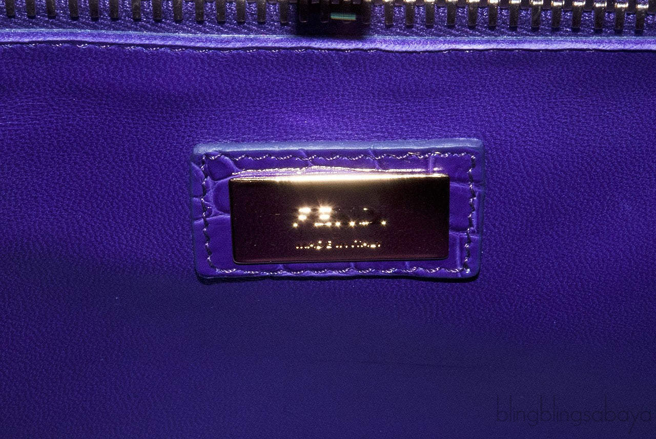 Purple Crocodile Peekaboo