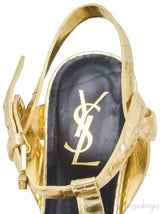 Crocodile Print Gold Tribue