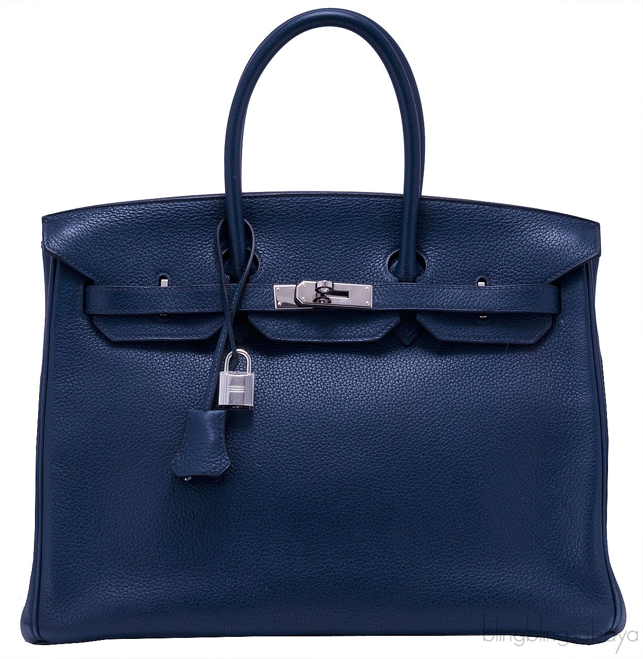 Birkin 35 Blue Abysse Togo