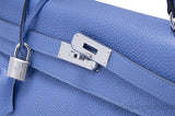 Kelly 35 Blue Paradise Taurillon Clem.