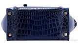 Micro Alligator Luggage Tote