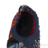 Dark Blue DIOR Bead Embellished Fusion Sneakers