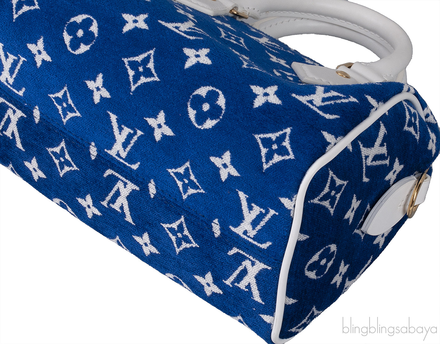 Monogram Speedy Blue Bandoulière 20