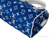 Monogram Speedy Blue Bandoulière 20