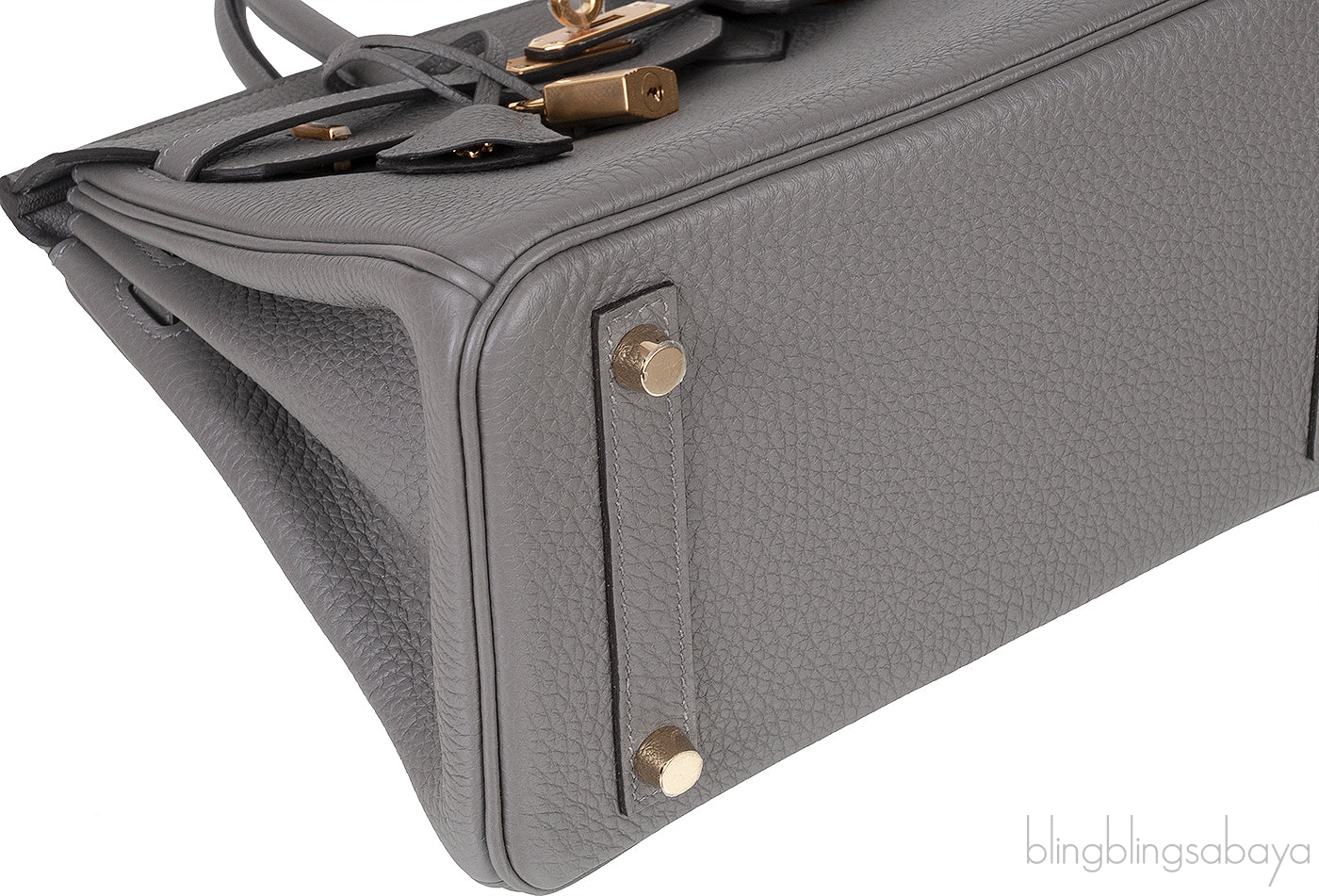 Birkin 25 Gris Meyer Togo GHW